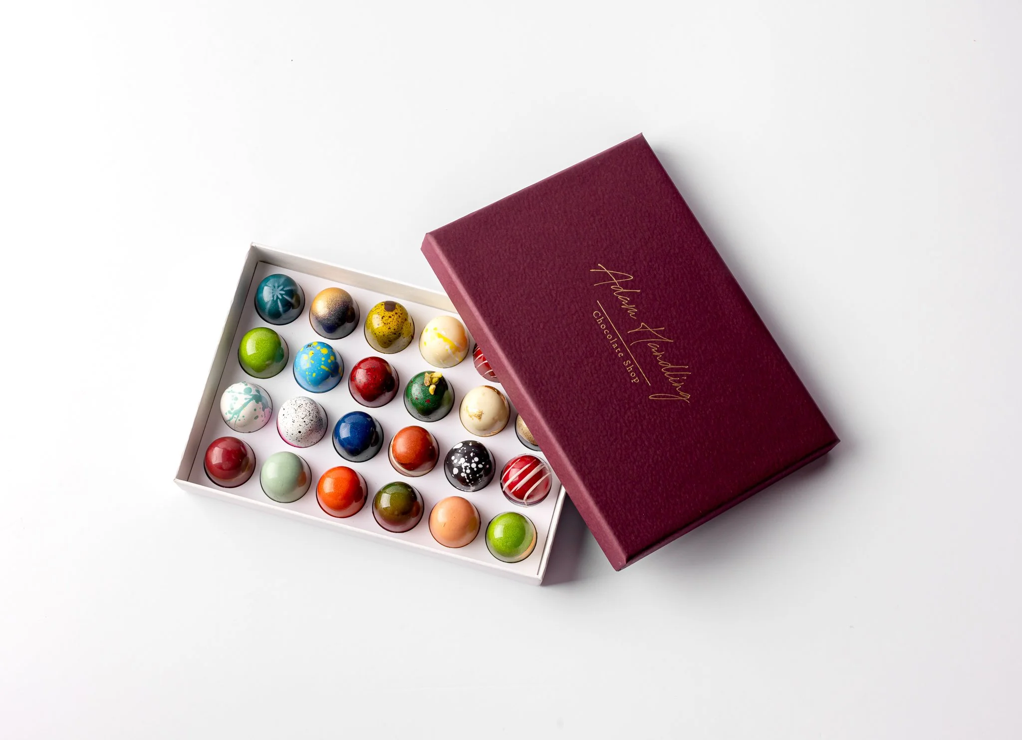 Hand painted chocolates - Box of 24