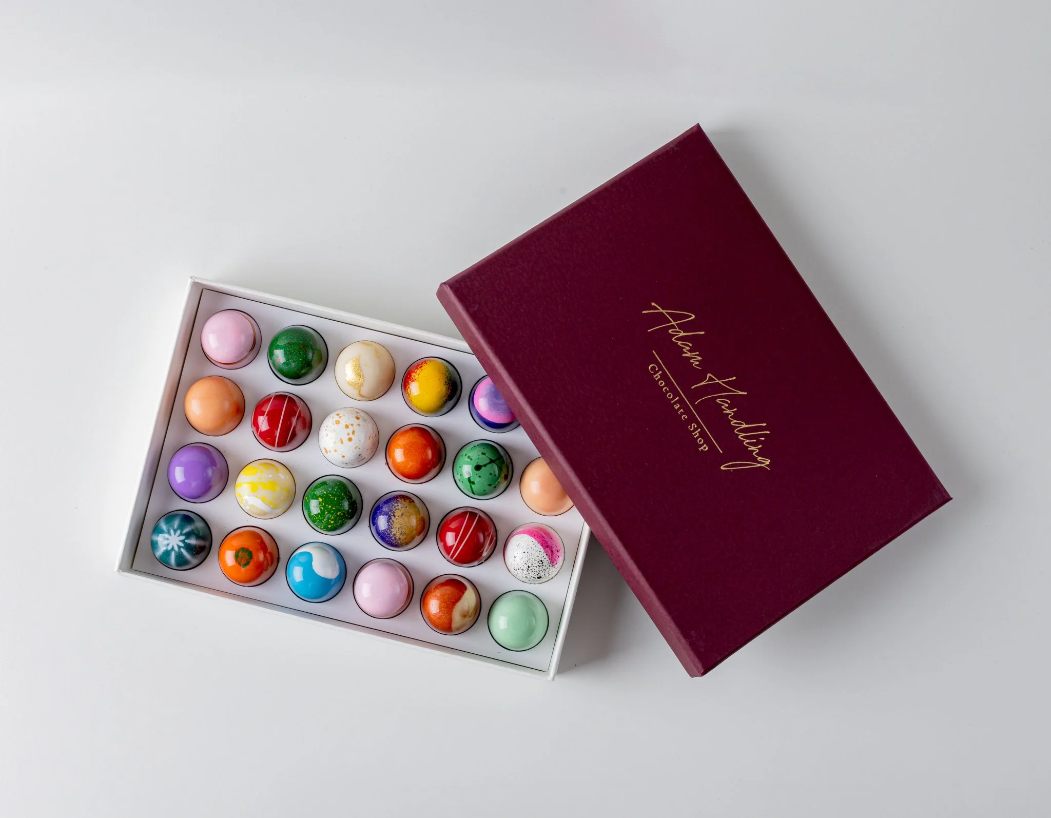 Hand painted chocolates - Box of 24