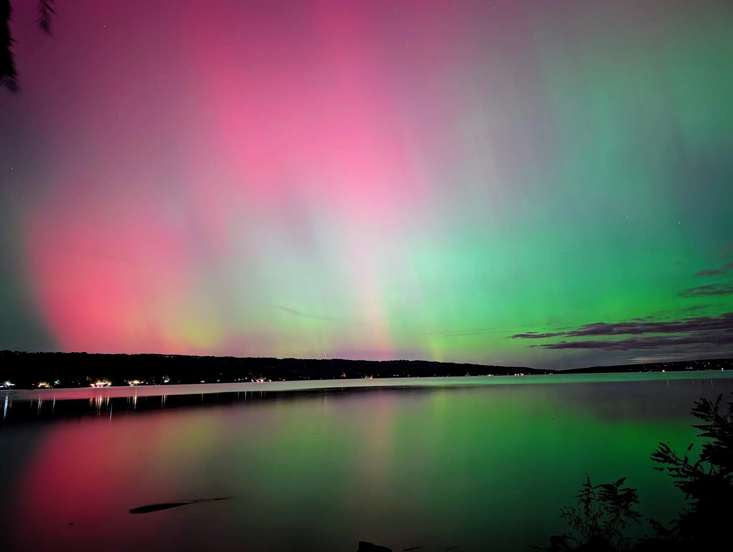 Northern Lights in Ithaca, NY