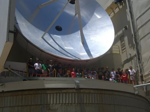 Astronomy Camp | In front of the SMT | Mt. Graham, AZ