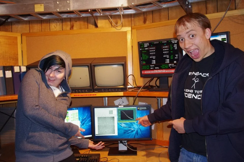 Excited about getting data | 90" Telescope | Kitt Peak, AZ 