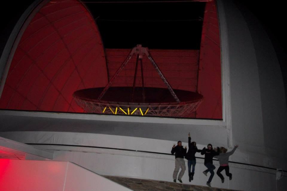 Observing on the 12 meter radio telescope | Kitt Peak