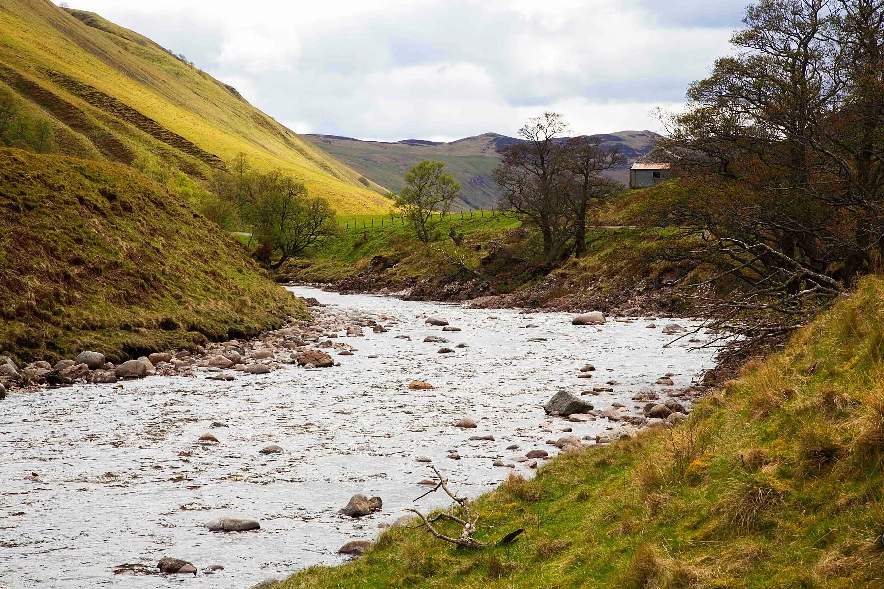 Sample print of a photograph of the River Tilt in Perthshire, Scotland.