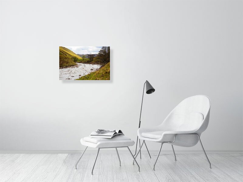 Sample print of a photograph of the River Tilt in Perthshire, Scotland.