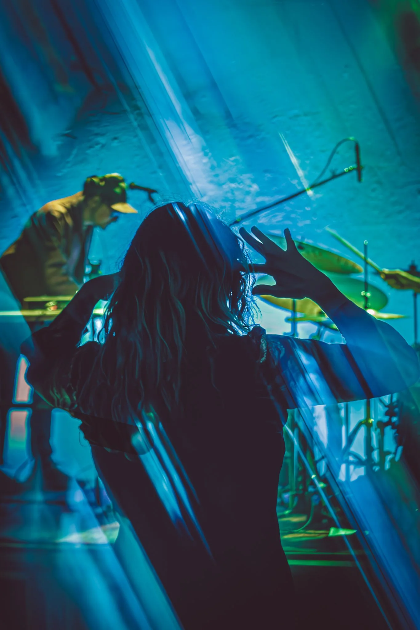 Alex O'Connell, co-founder of SCAMS & TASTE enjoying Discoids at TASTE: Year One