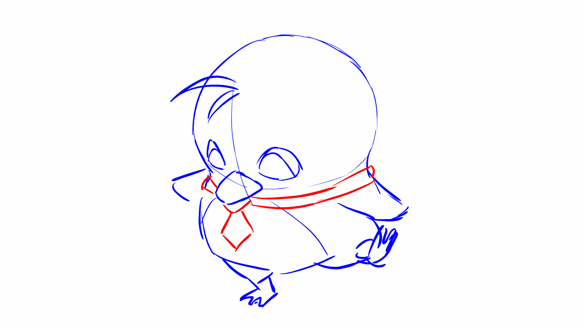 Posing and Animation Character Walk.