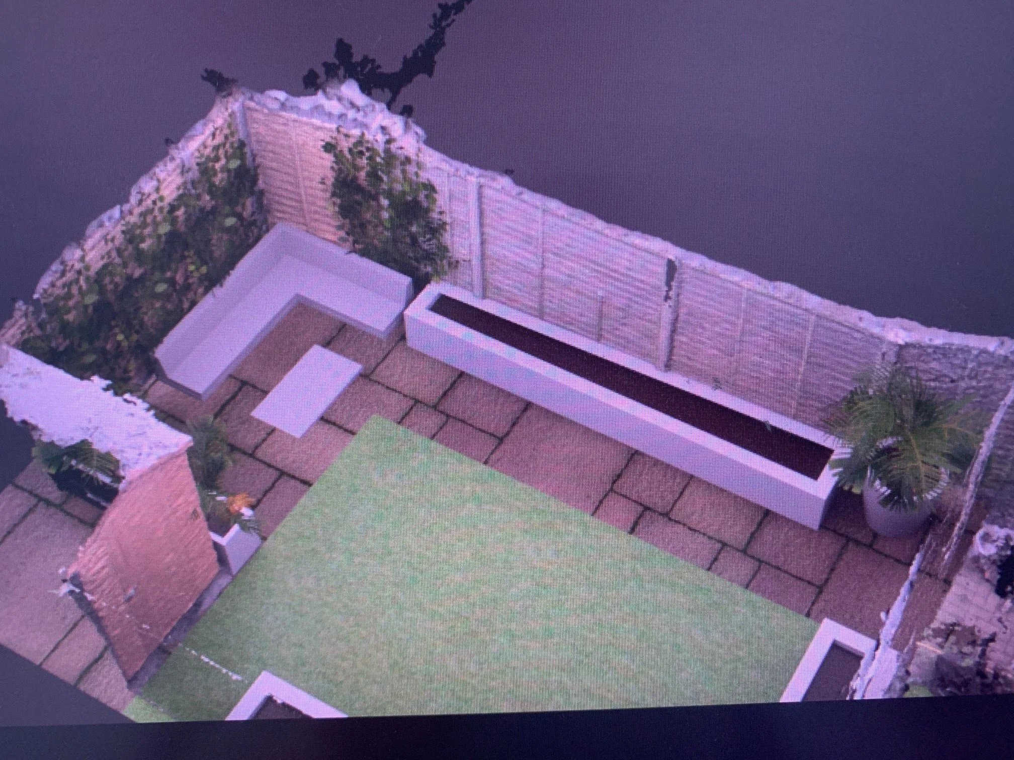 Overgrown garden. Garden Design