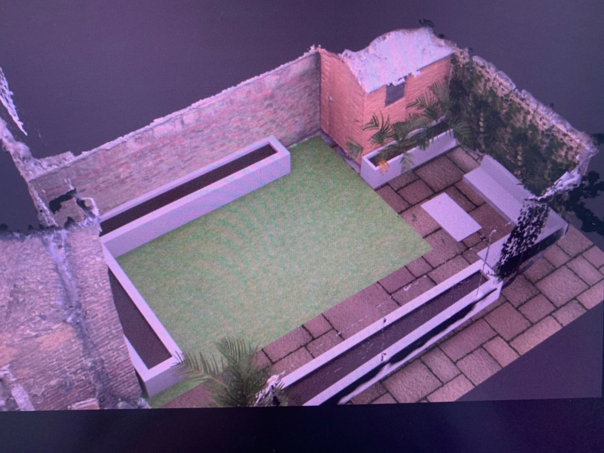 Overgrown garden. Garden Design