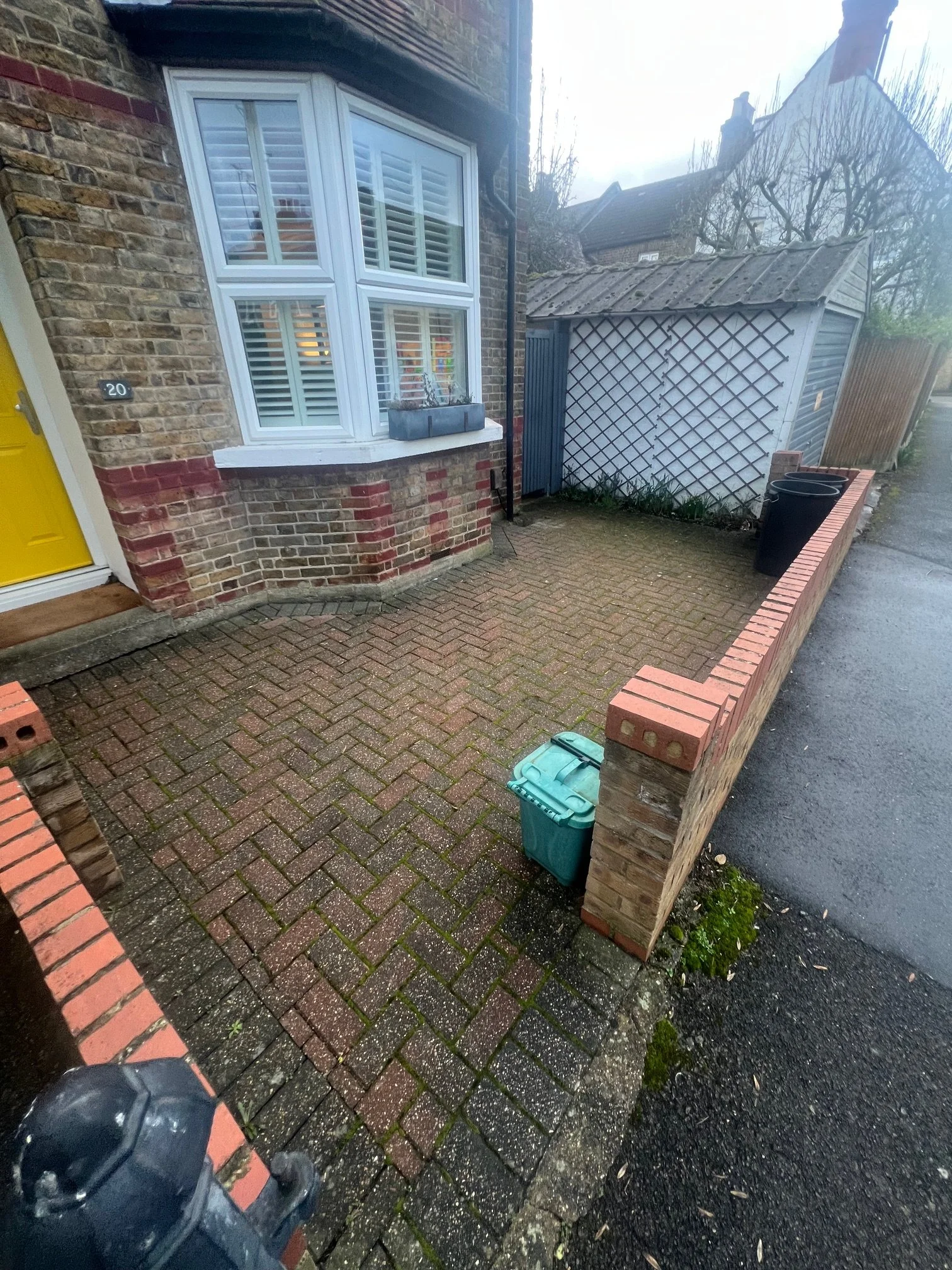 Power washing, patios, driveways, gardens.