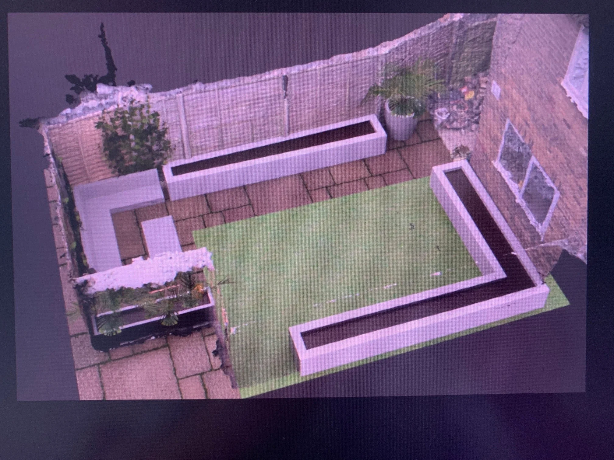 Overgrown garden. Garden Design