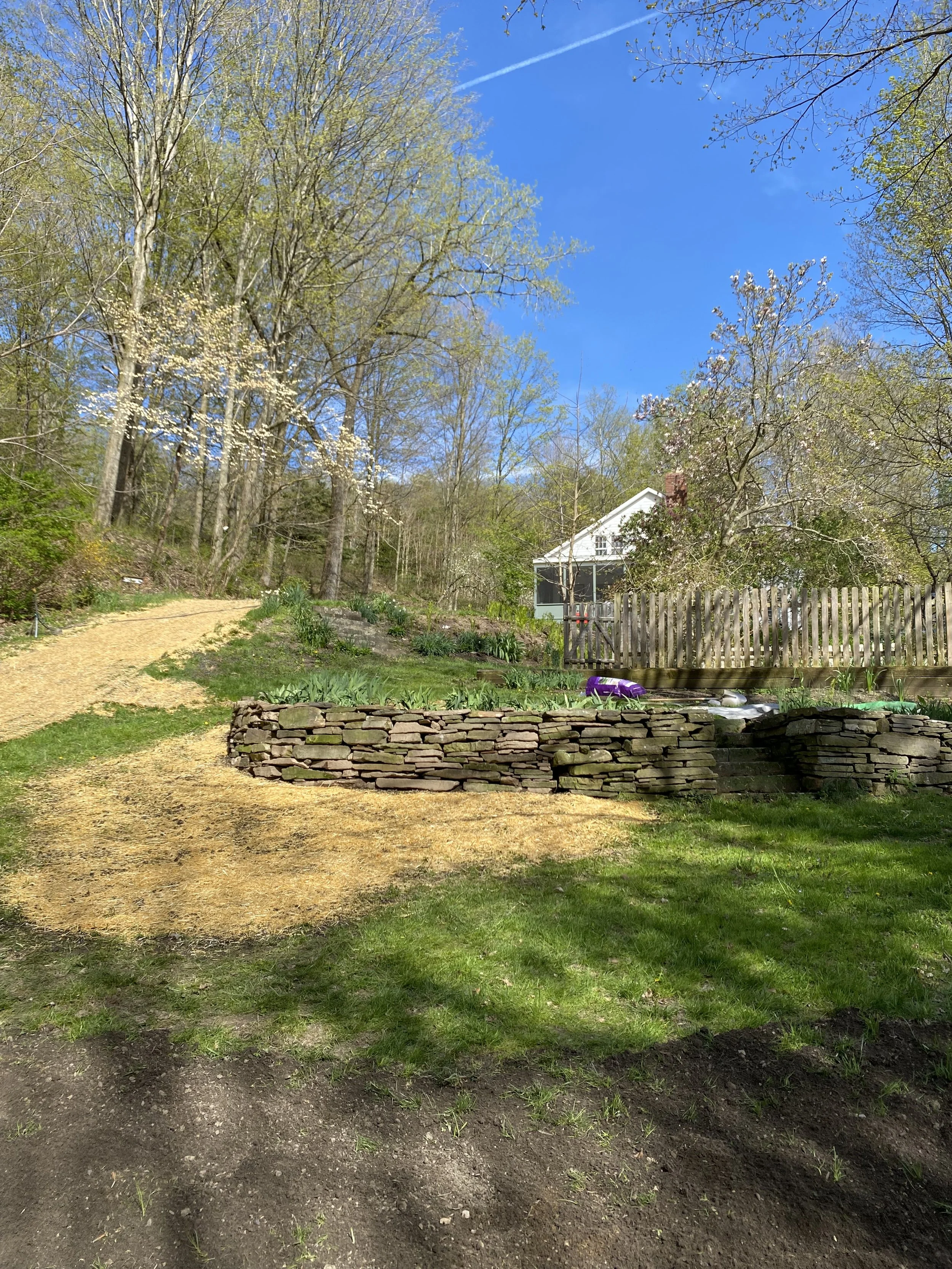 Dry Lay Retaining Wall-Chatham NY 