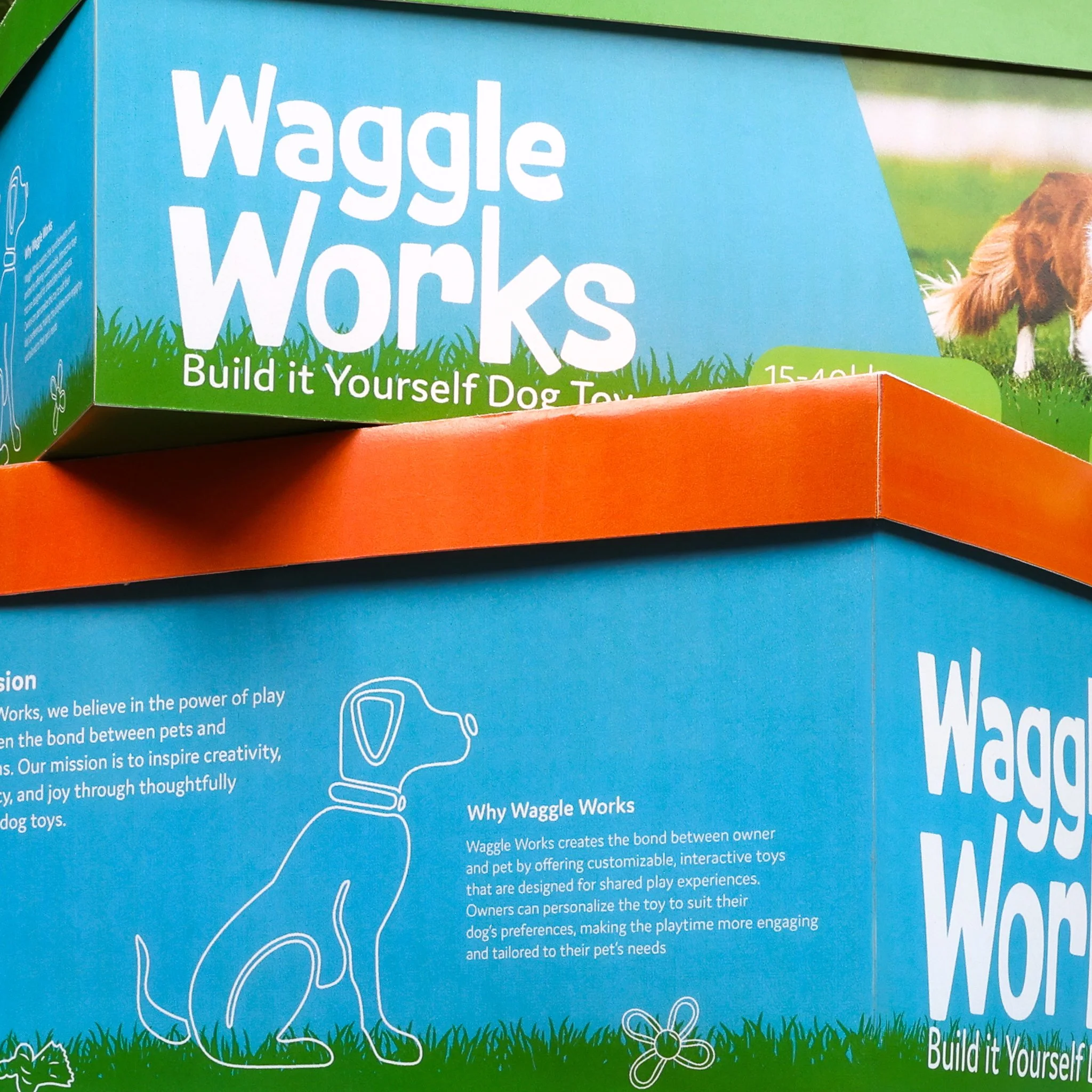 Waggle Works  |  Dog Toy Packaging