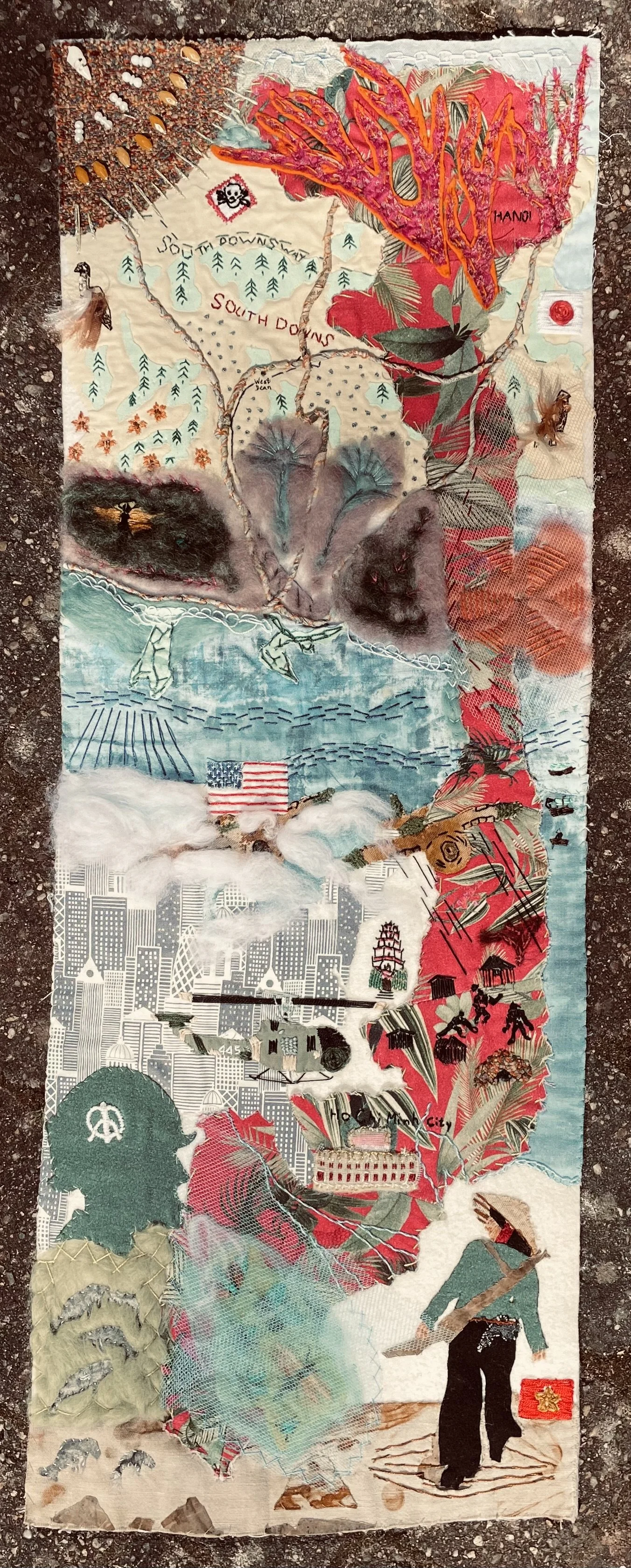 Vietnam textile art