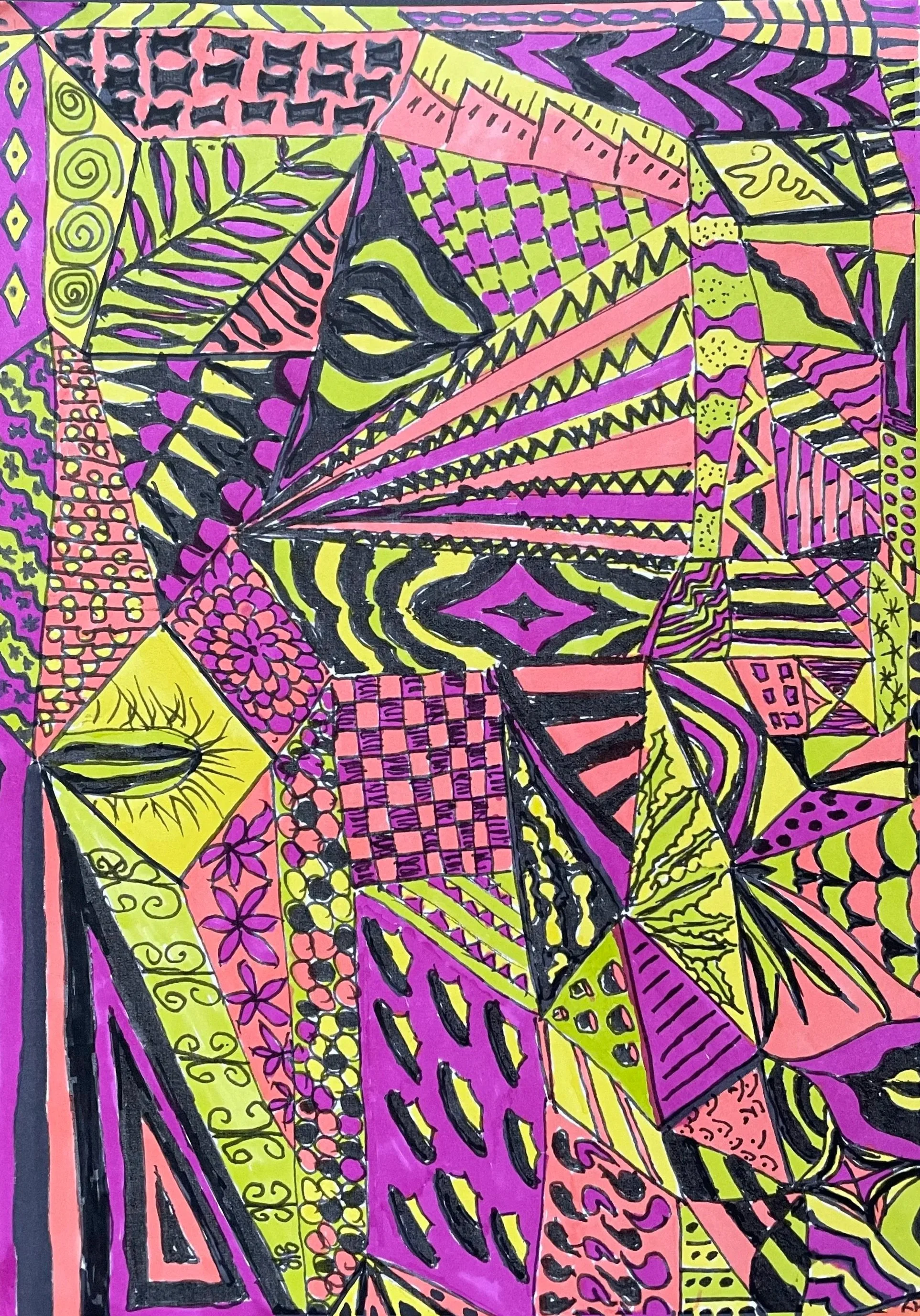 Mark making in the abstract