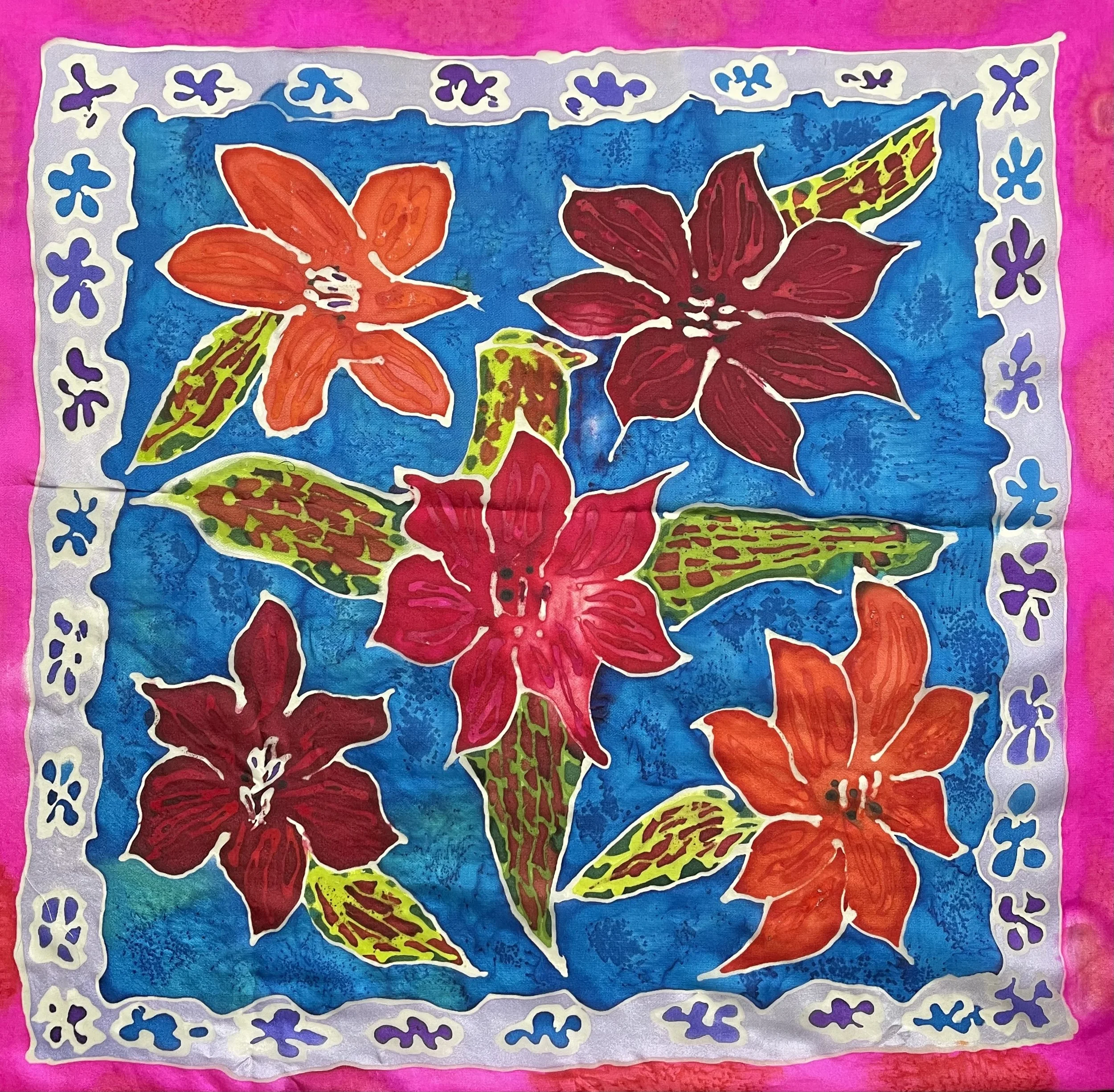 Tulips on Silk