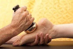 Foot Plus mid-sized Face & Body Kansa Wand Pair