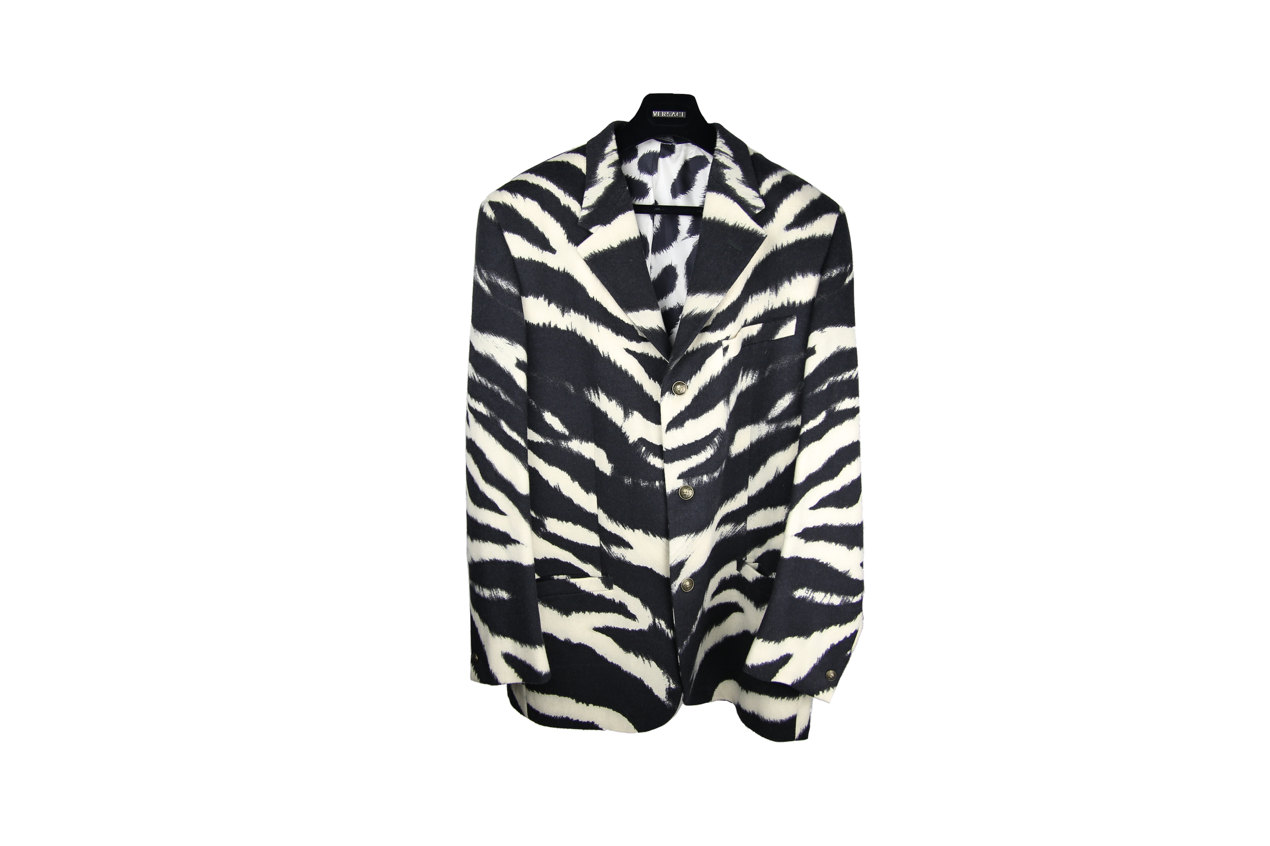 GIANNI VERSACE F/W 1993 ANIMAL PRINT BLAZER