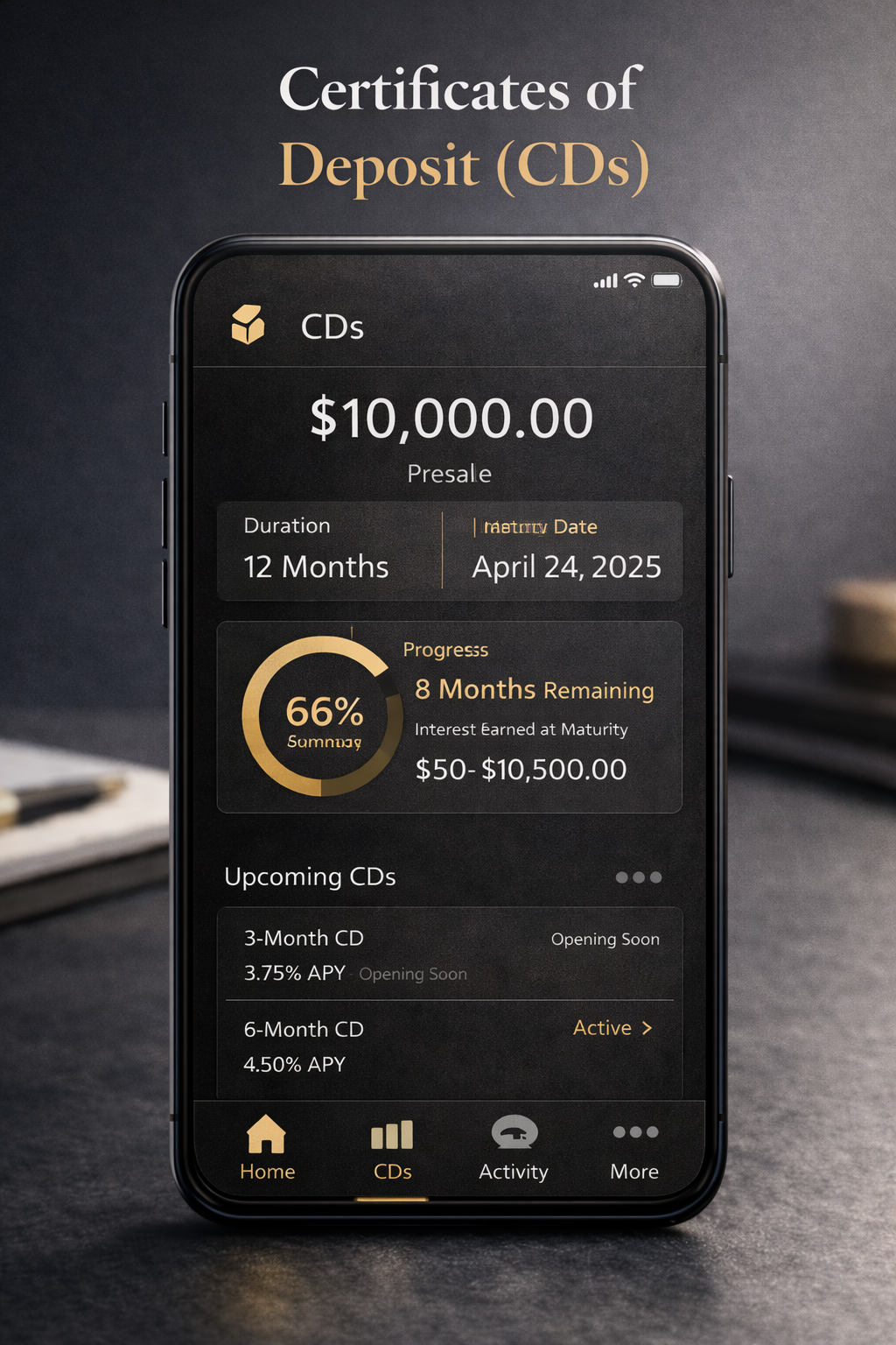 Certificate of Deposit