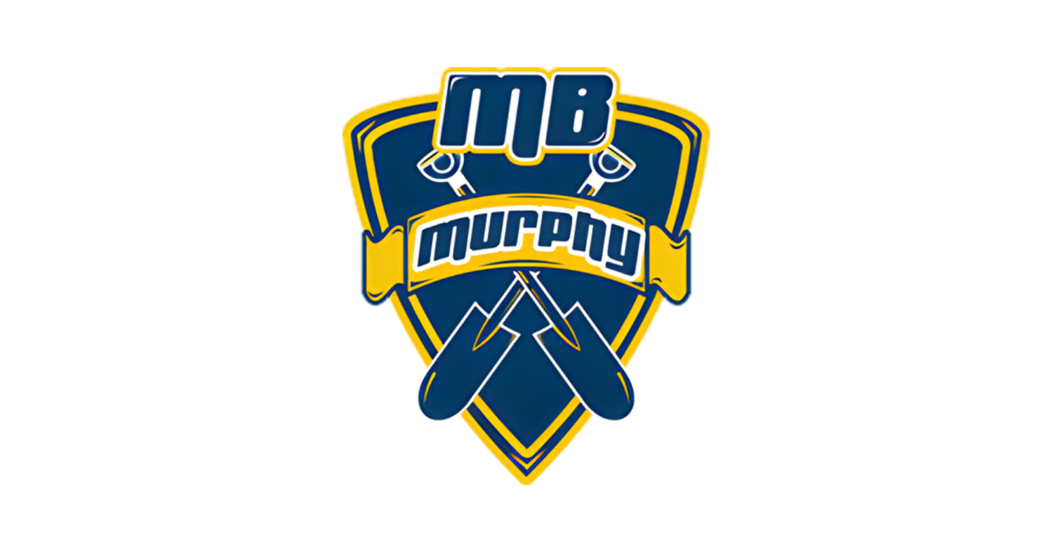 A logo featuring a shield with a blue background, yellow outline, and the text 'MB' at the top. Below, there are crossed candles, a banner with the word 'People,' and two hockey sticks crossed at the bottom.