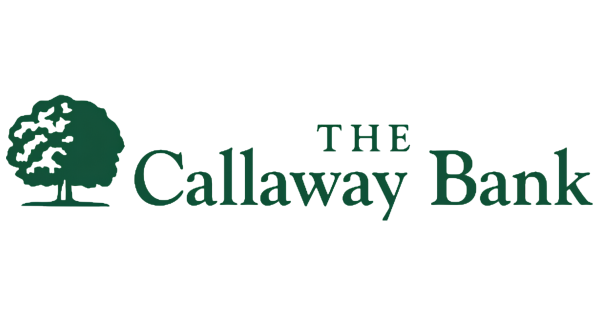 Callaway Bank logo with a tree icon on the left and the bank's name in stylized font.
