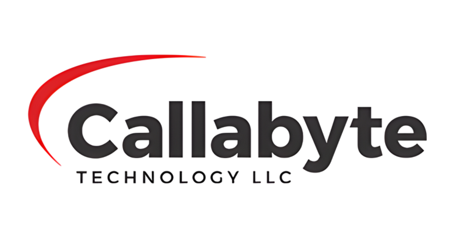 Callabyte Technology LLC logo with red swoosh above the company name.