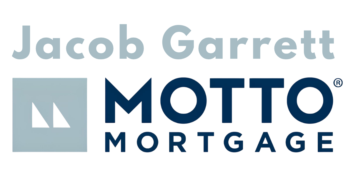Logo for Motto Mortgage, featuring a stylized sailboat icon and the company name in blue text.