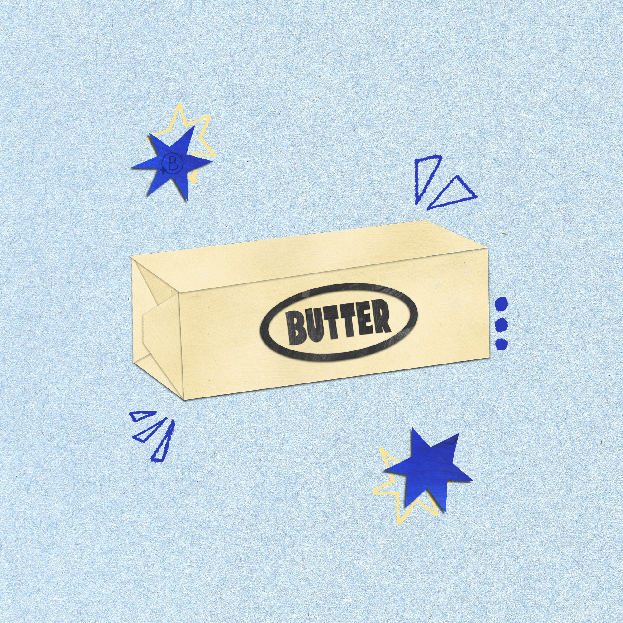 Butter Illustration | Supermarket Magic Collection