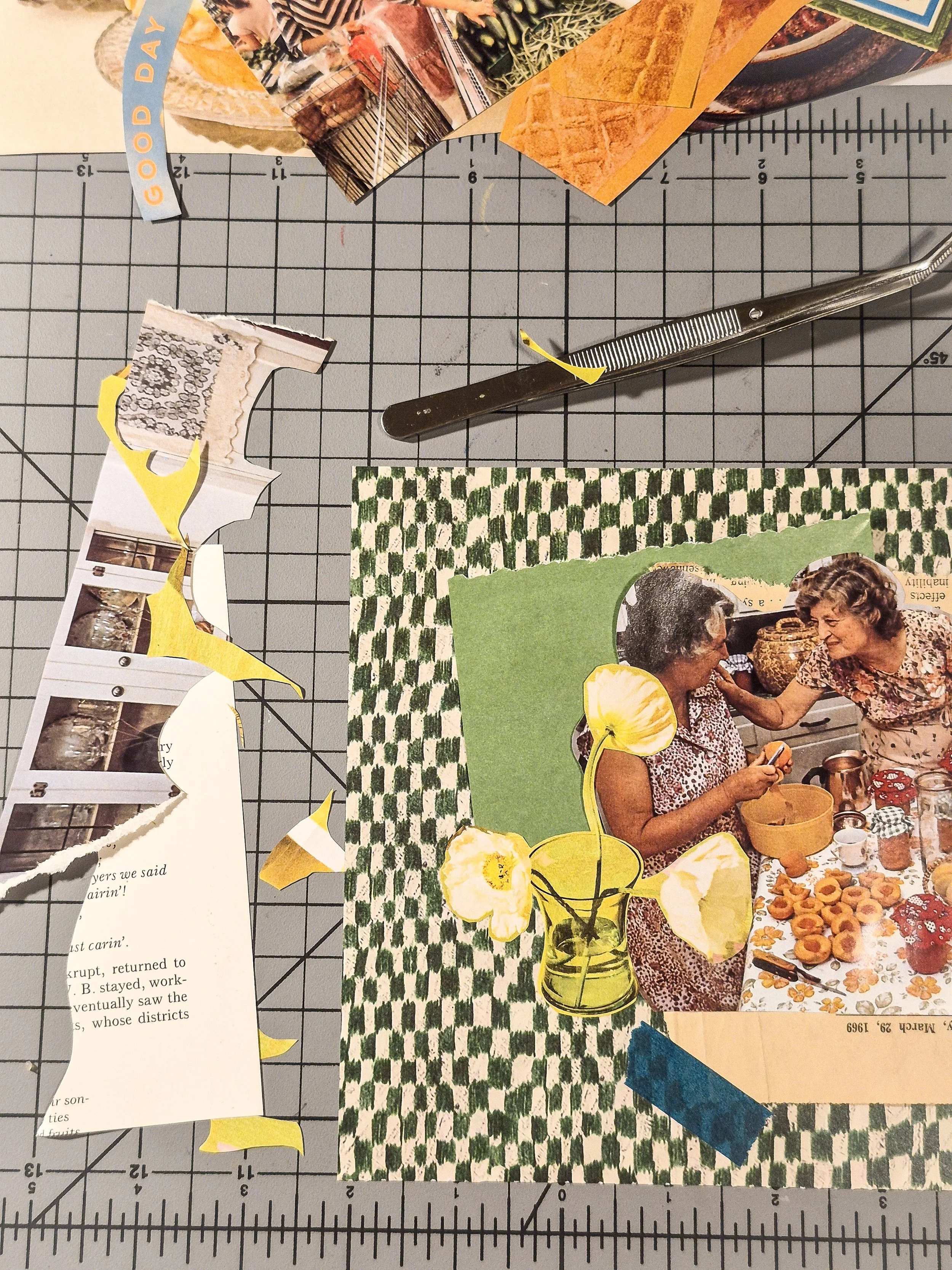 The Art of the Sweet Little Rebellion | Vintage Collage + Creative Inspiration