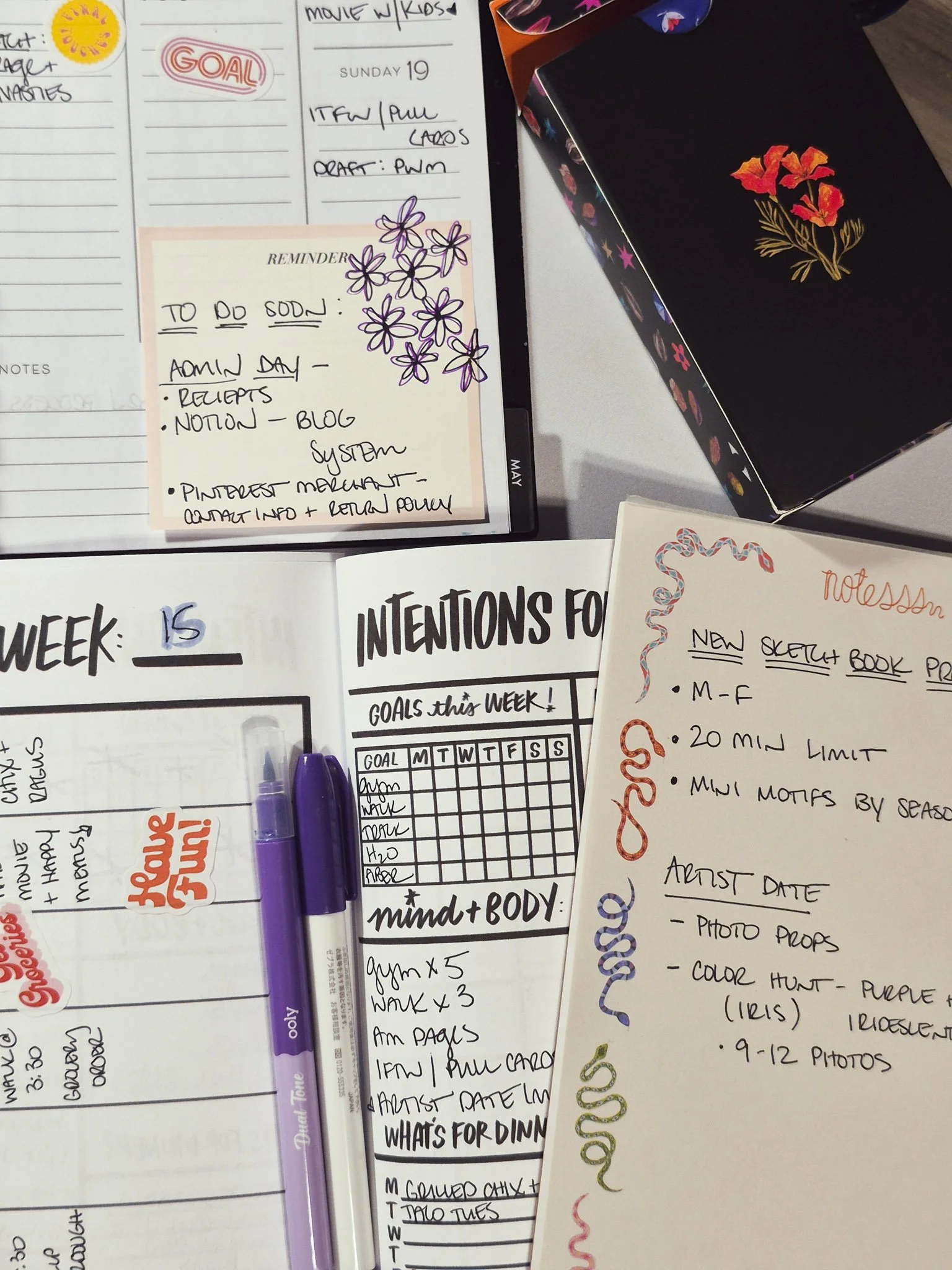 Plan With Me | Week of Apr 12 - 18