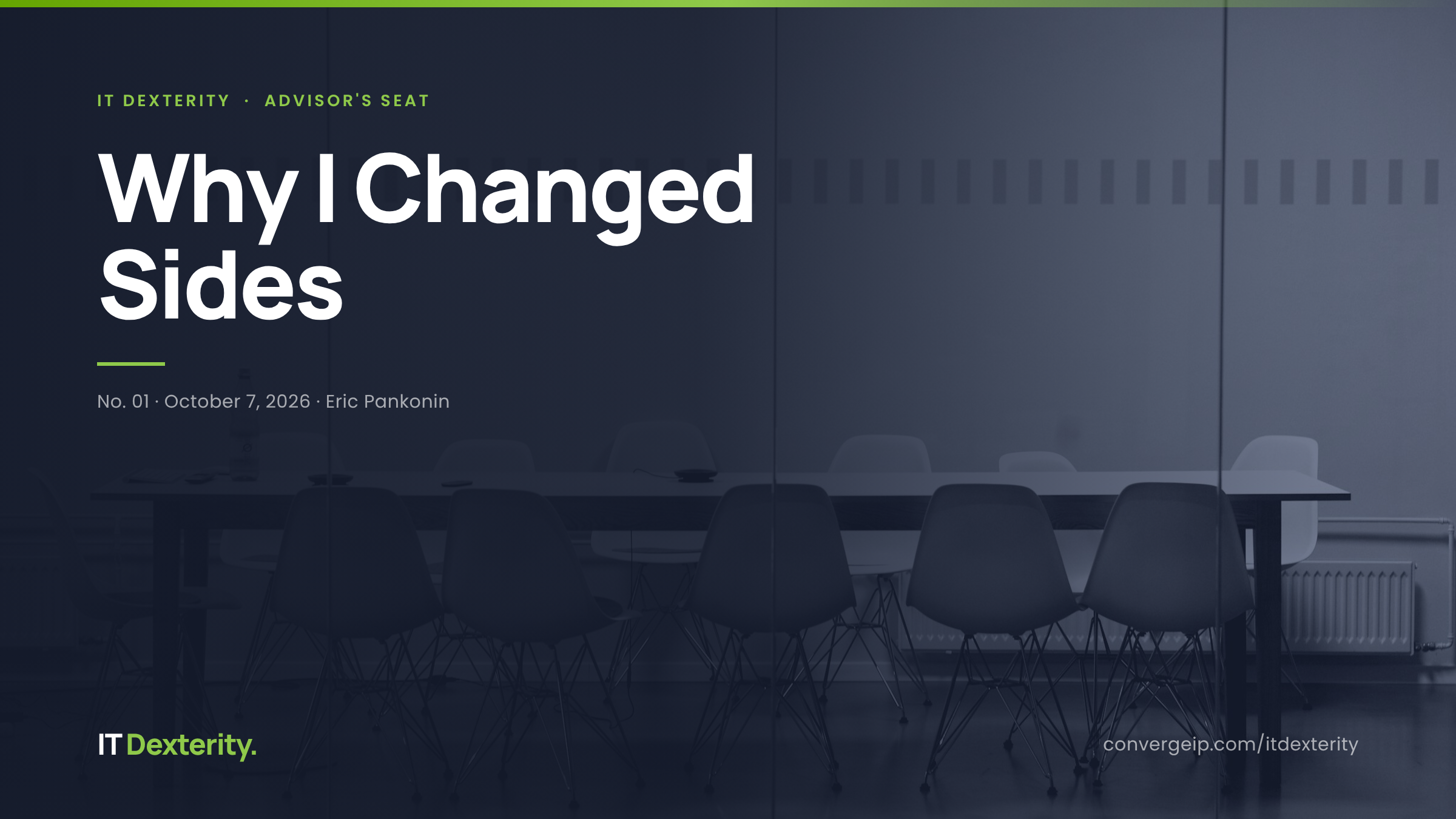 Why I Changed Sides 