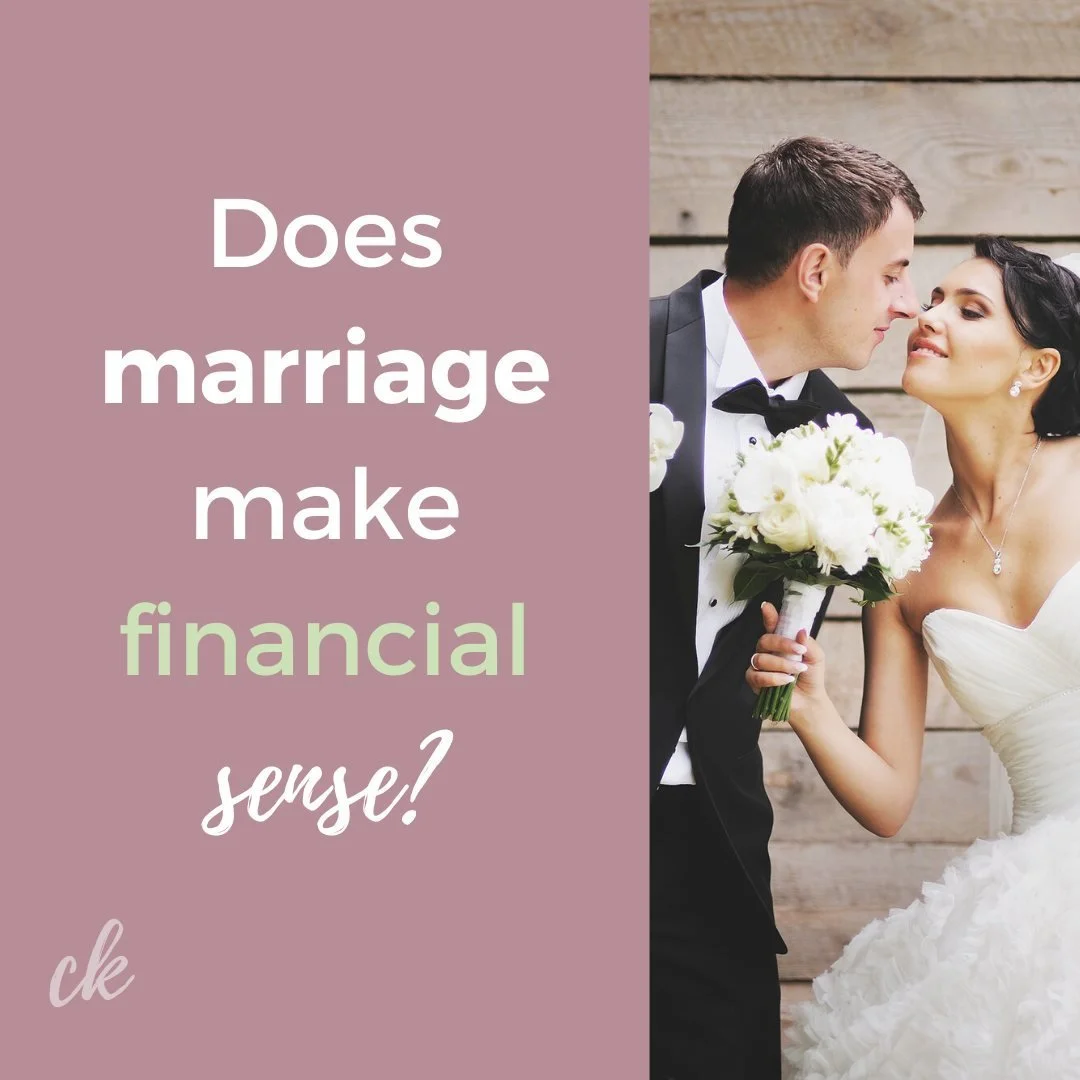 Folks have a lot of reasons they don&rsquo;t want to get hitched.⠀
⠀
&ldquo;It&rsquo;s only a piece of paper. It doesn&rsquo;t mean anything&rdquo;. 📜⠀
⠀
Hmmm. 🤔 When it comes to finances, though, this is just not true.⠀
⠀
Fact is,  marriage can ma