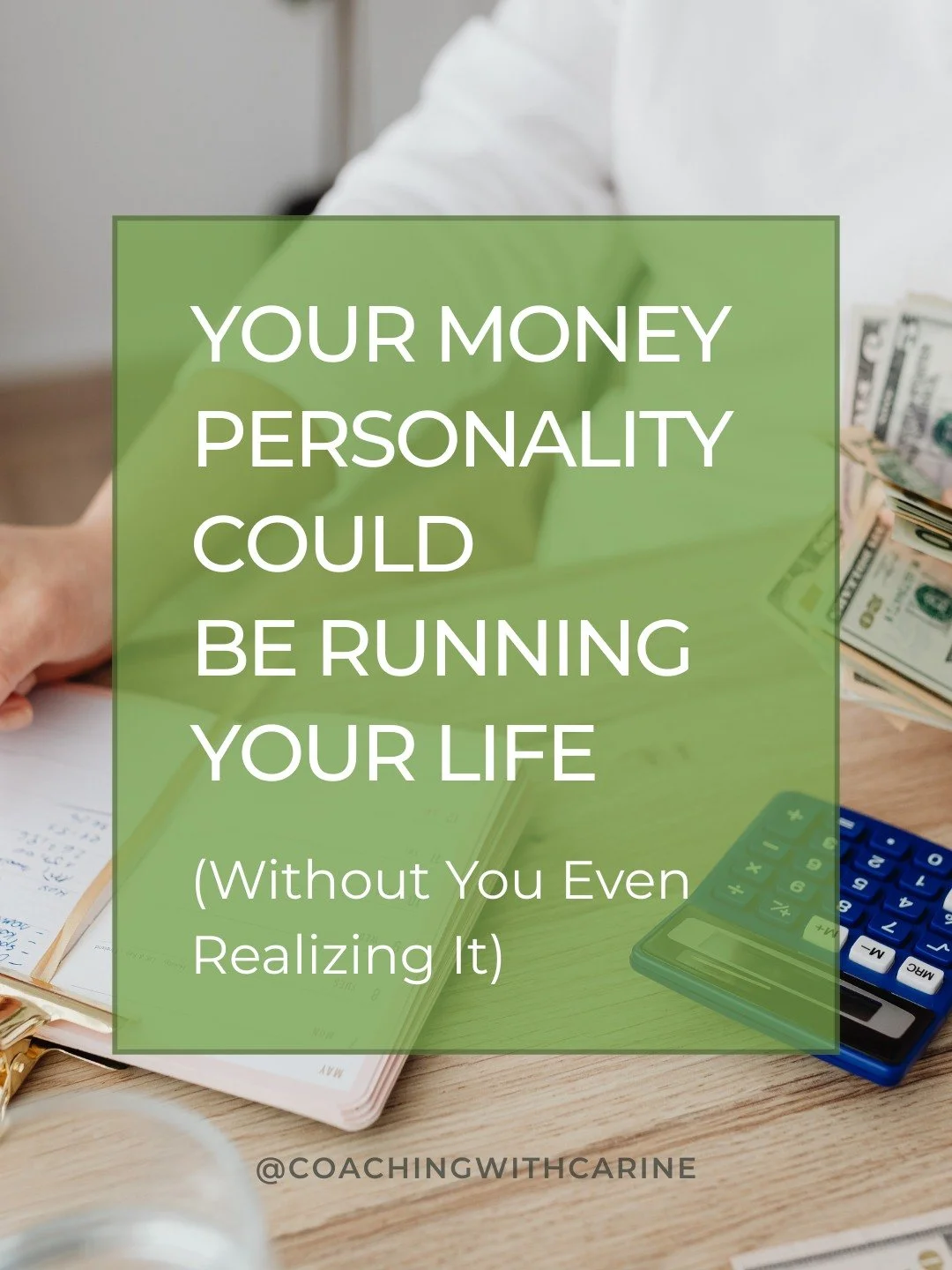 You&rsquo;re not stuck because you&rsquo;re unmotivated.

You&rsquo;re stuck because your money personality has been quietly steering your choices for years, often without you realizing it.

The patterns that once kept you safe may now be holding you