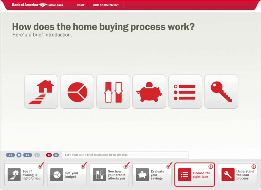 Screenshot of the standalone site