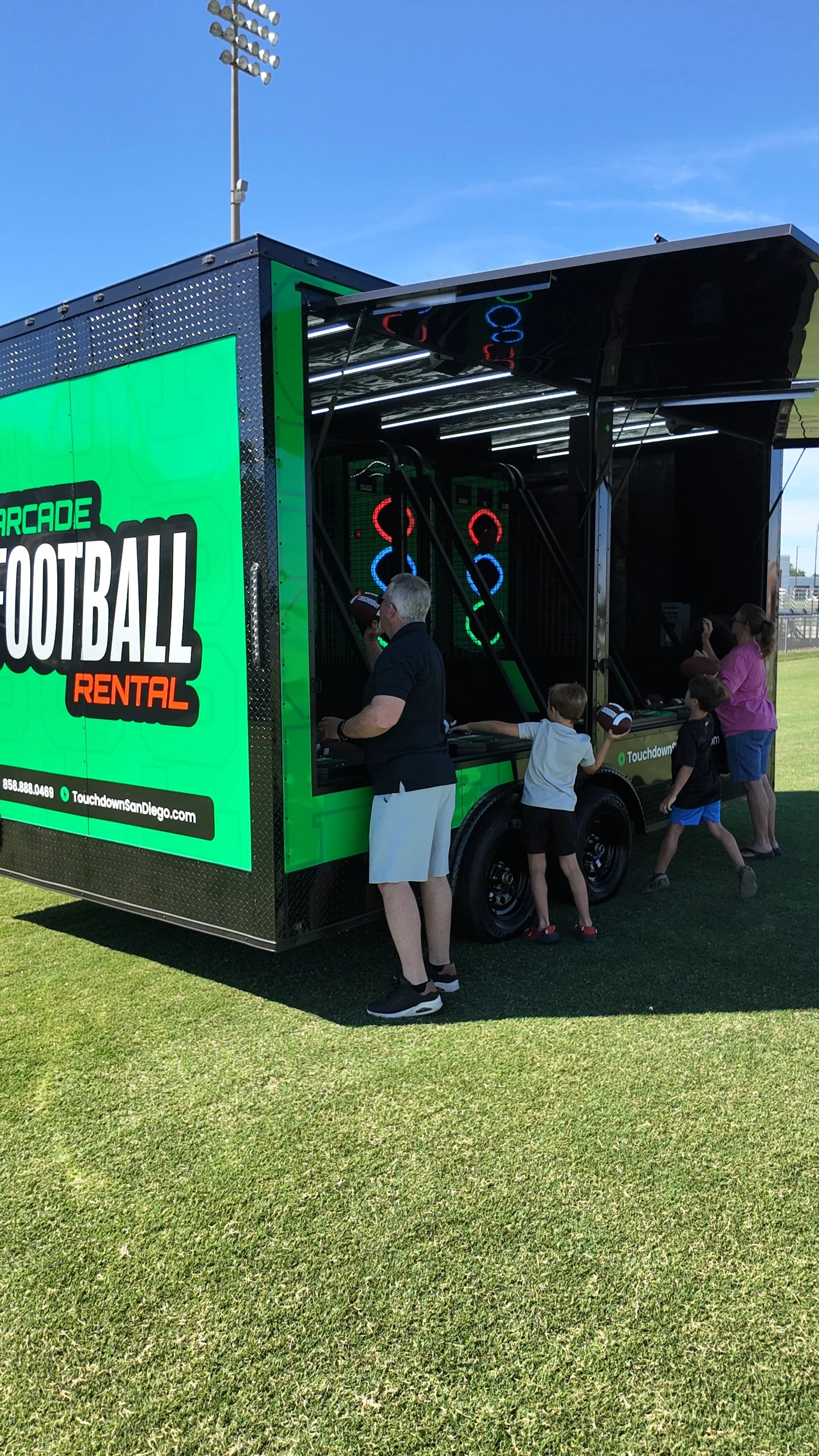 Touchdown Trailer Business Opportunity: Start a Turn-Key Mobile Sports Entertainment Company in Your City