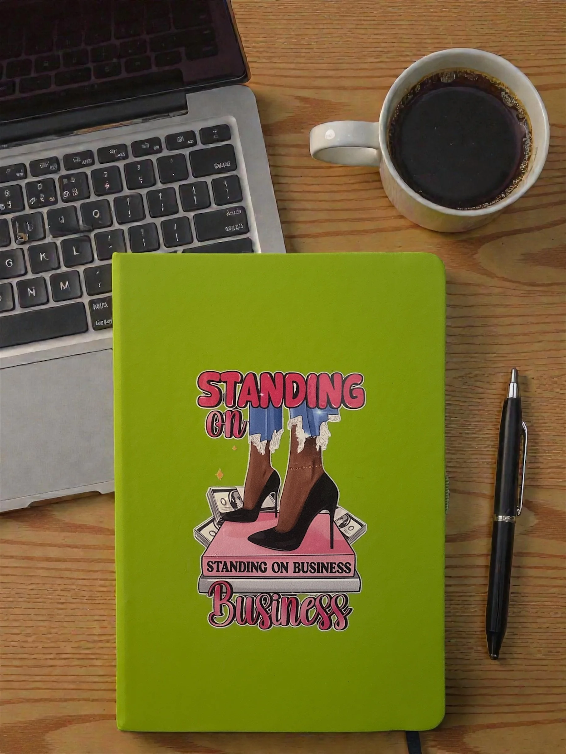 'Standing on Business' Motivational Journal