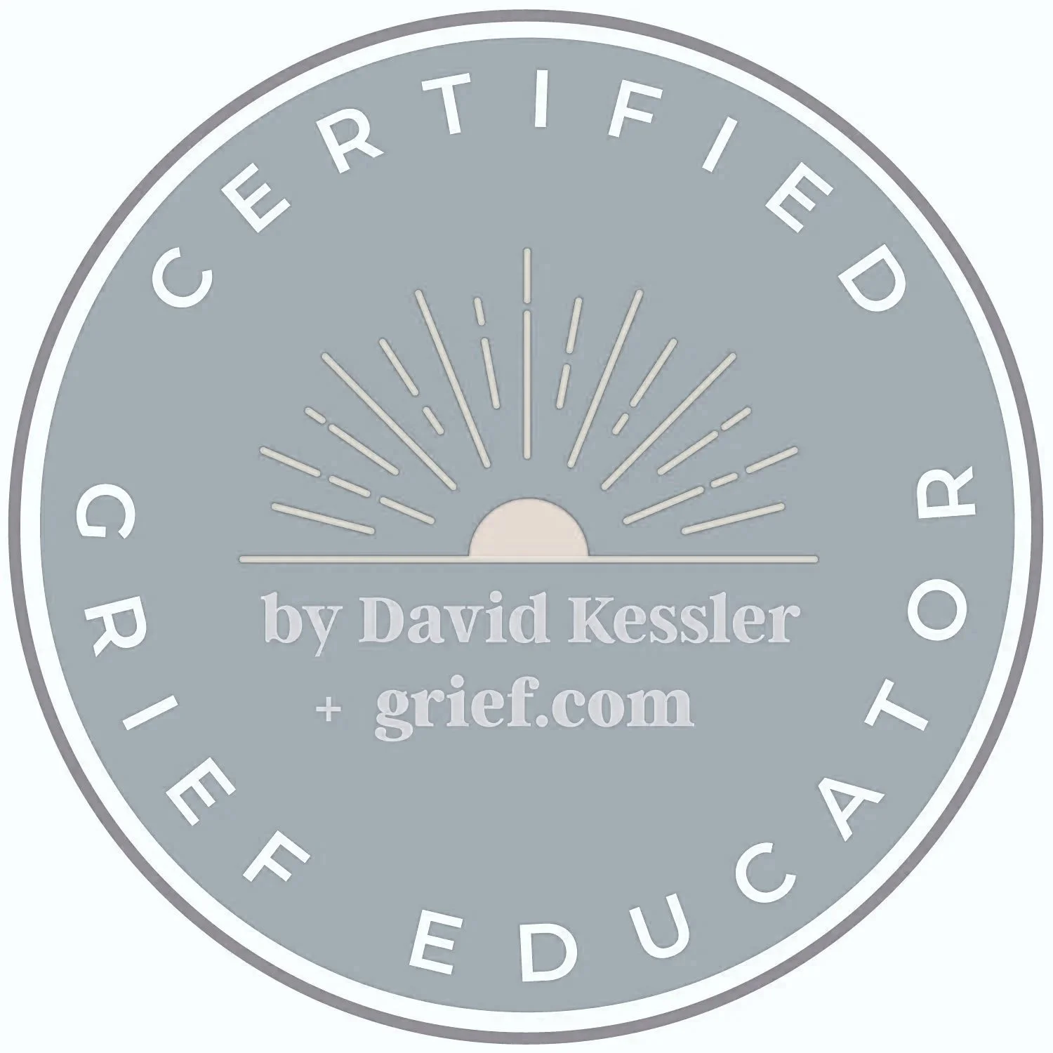 David Kessler Certified Grief Educator Program Logo