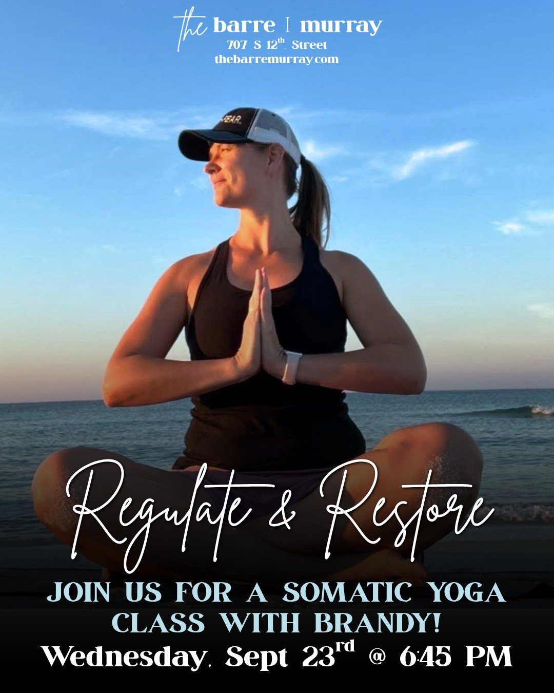 Need a little time to slow down and reset? 🫶

Our Regulate + Restore Yoga class is back this month on Wednesday, September 23 at 6:45pm with Brandy.

This gentle, nourishing practice is designed to help calm the nervous system, release tension, and 