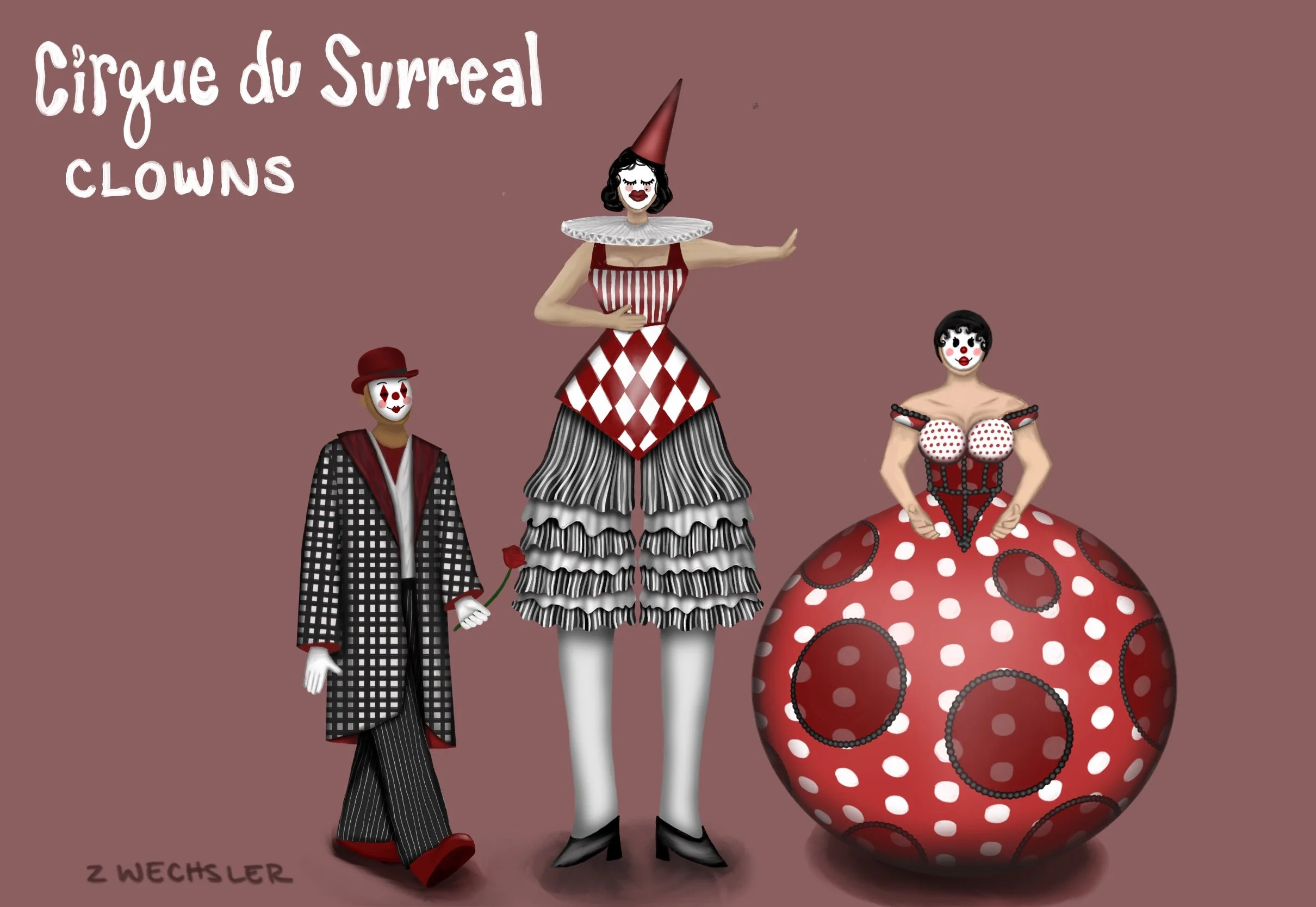 Rendering - Clowns