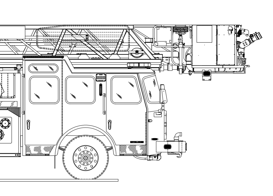 E-One Rear Mount Platform