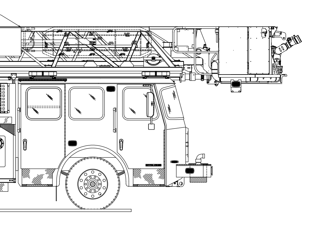 E-One Rear Mount Platform