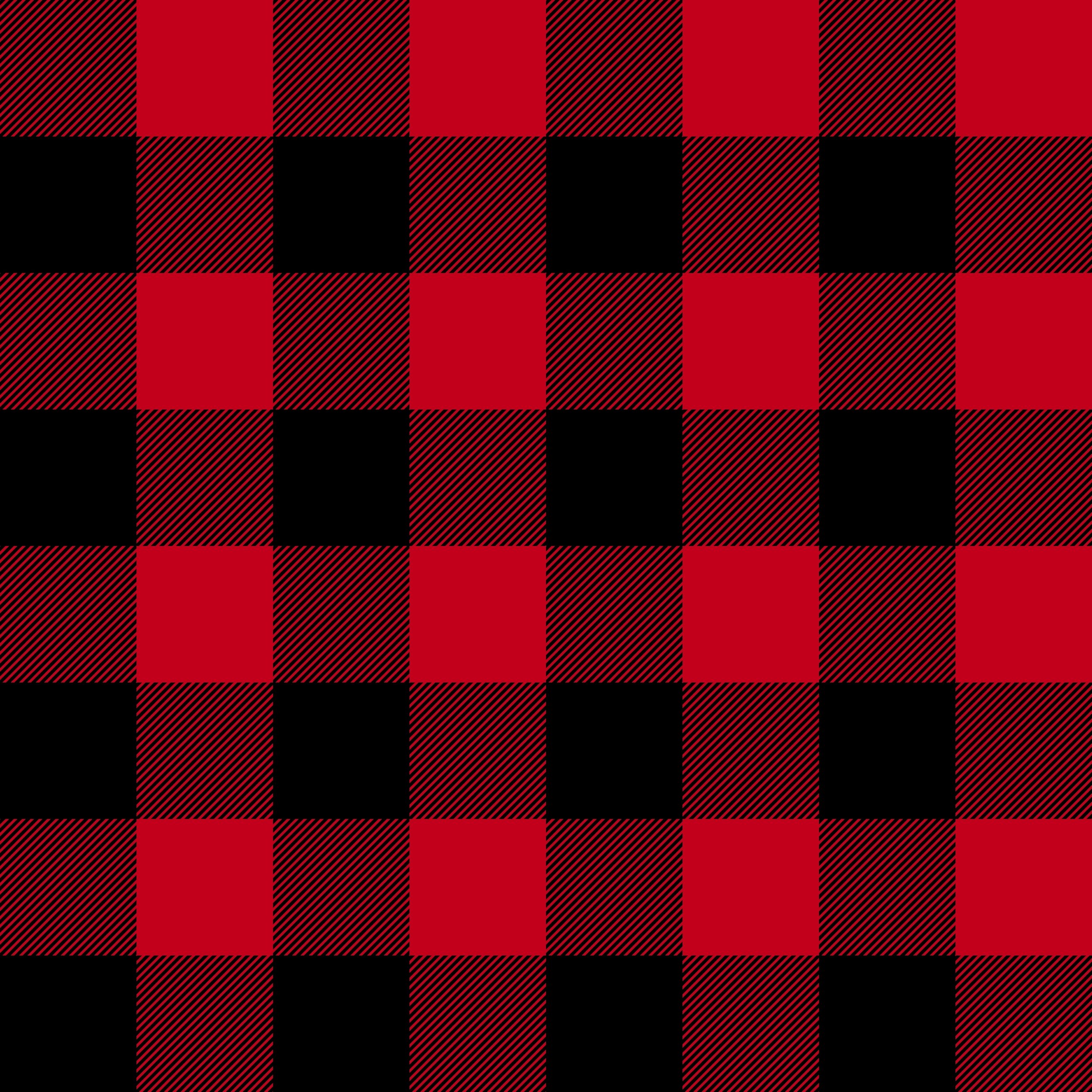 Buffalo Red and Black Check  