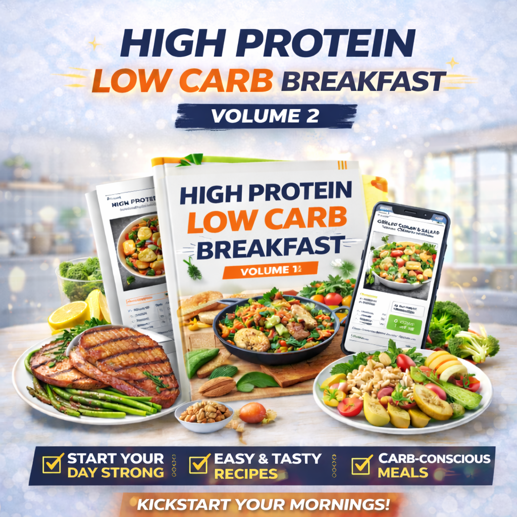 Breakfast Recipes High Protein Low Carb Volume 2 