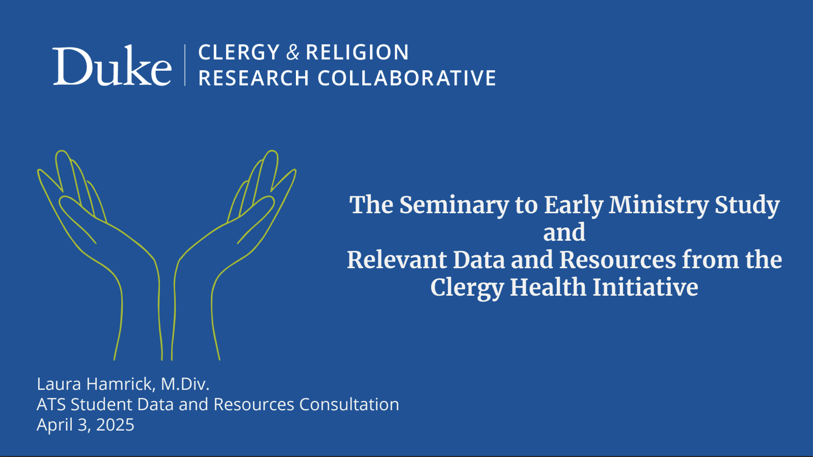 Seminary to Early Ministry (SEM) Study