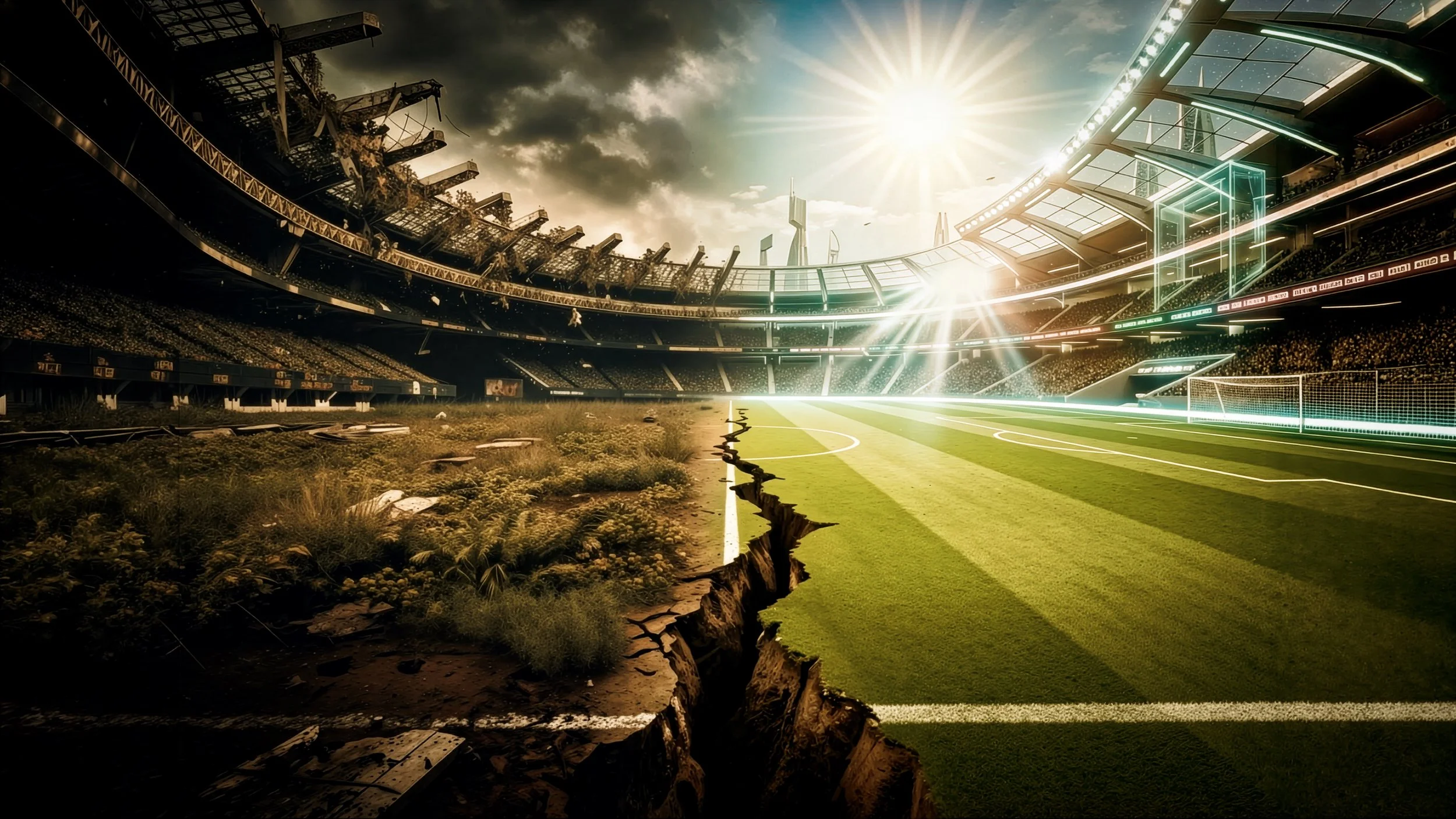 Image of futuristic stadium - TLG