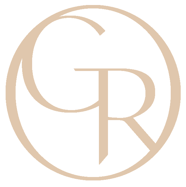 G.R. Monogram in a circle