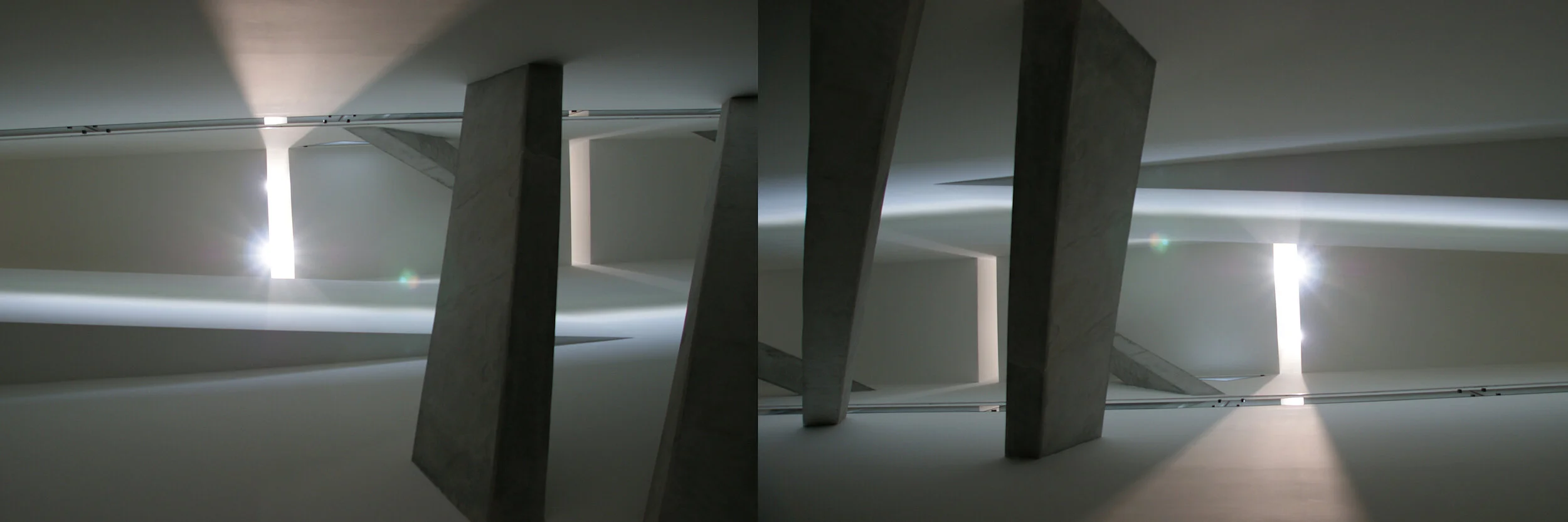 Seen/Unseen: Benjamin’s Illumination, 2019, Chomira print on Aluminum Composite Panel, 52” x 20”, edition 2 of 3