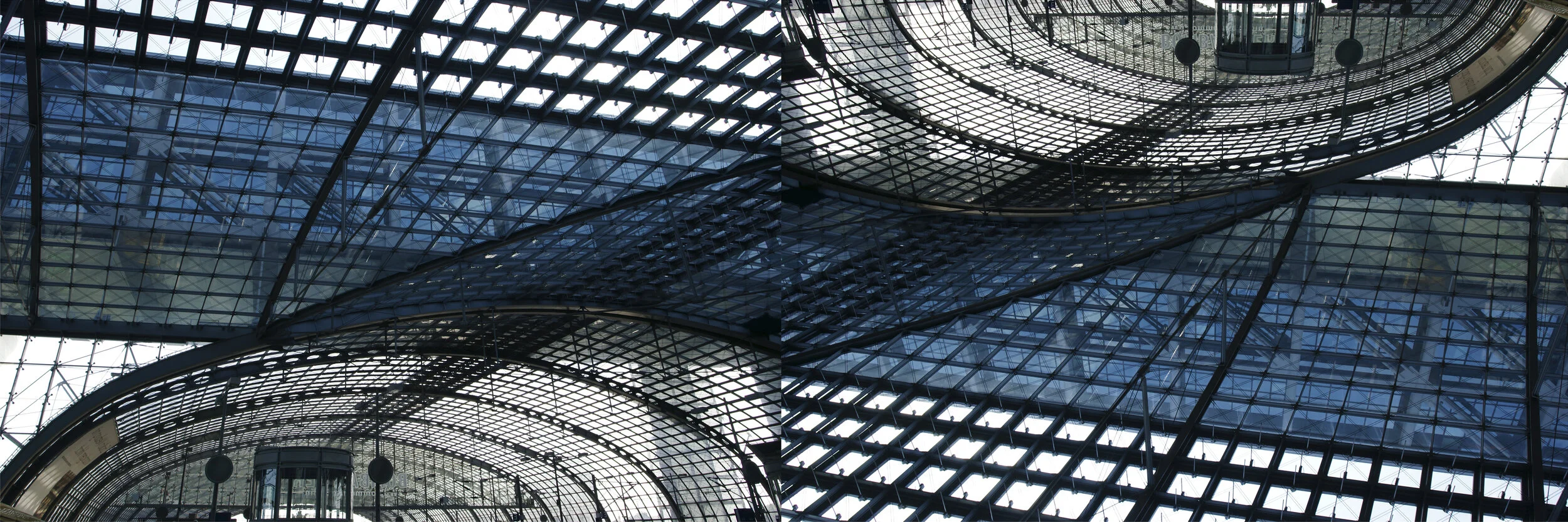 Hauptbahnhof: Mobius Strip A., 2019, Chromira print on Aluminum Composite Panel, 36” x 12”, (also available in 52” x 20”), edition 3 of 4