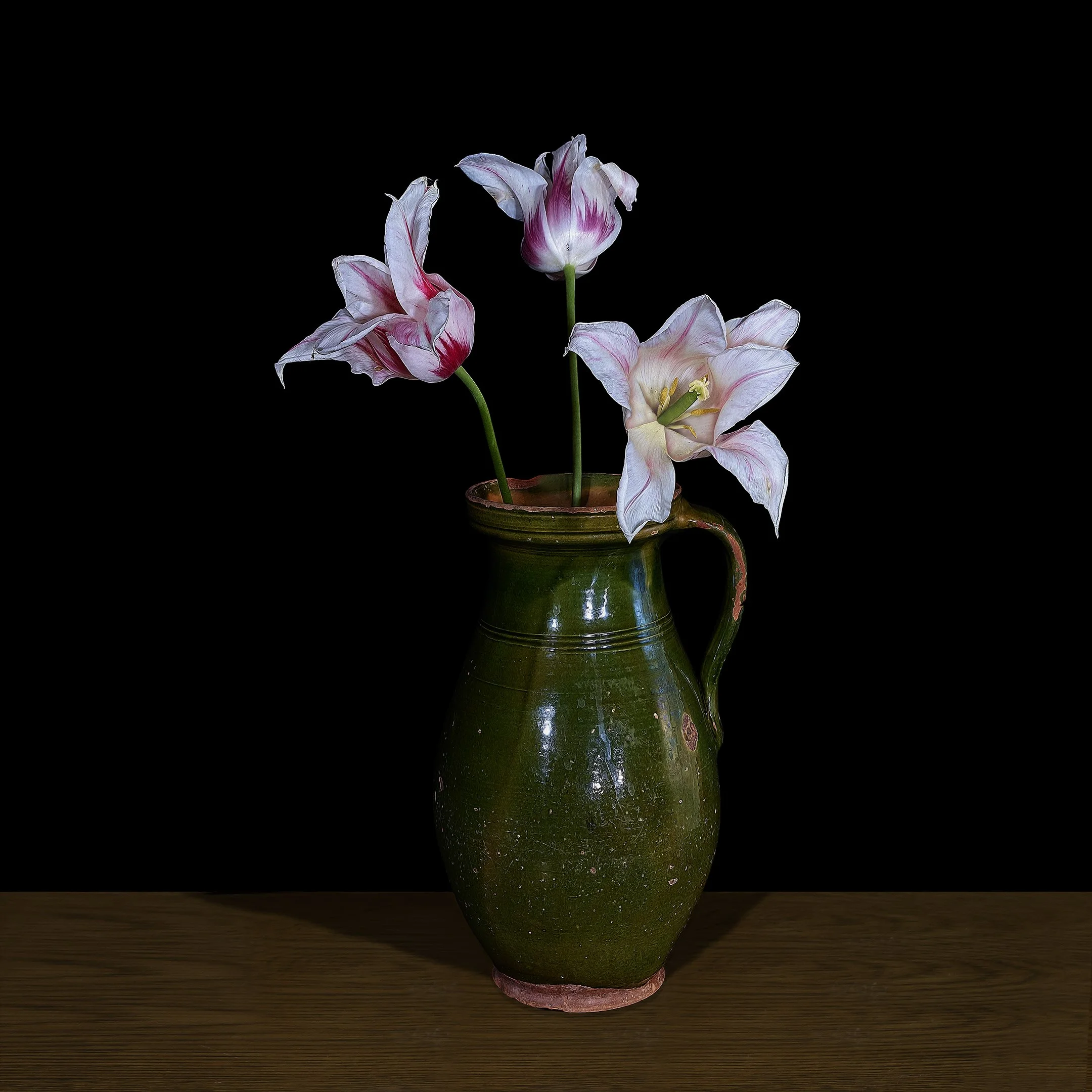 Tulips in an Egyptian Jug, 2021Blue Poppy and Dill Flowers, 2021, Archival Pigment Print, Limited Edition
