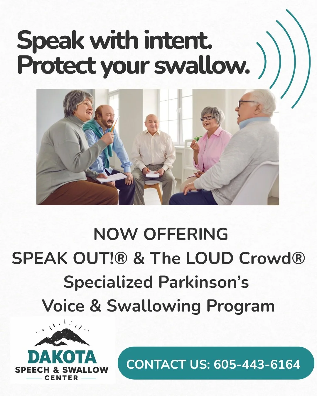 📣 &ldquo;Intent is the key to keeping your voice.&rdquo; 🗣️✨

Did you know Parkinson&rsquo;s disease can cause speech to become soft, slurred, or quiet? Because Parkinson&rsquo;s affects the automatic motor system, speaking and swallowing require t