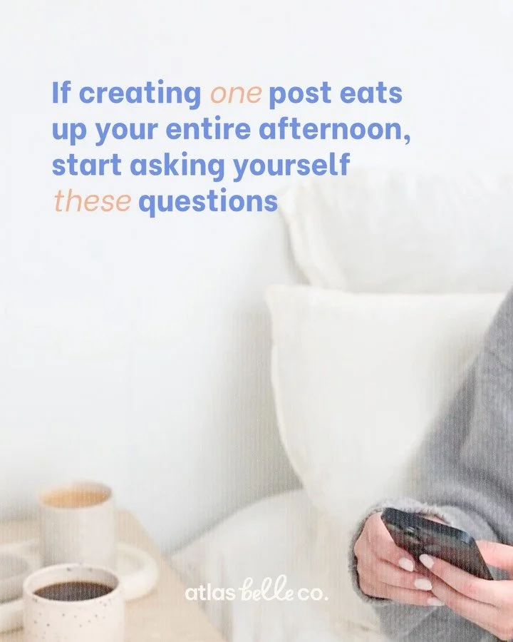 Content creation becomes a whole lot easier when you stop trying to be creative on demand &amp; start being valuable to your audience.

Swipe for a quick messaging shift to help content creation become easier &amp; a lot less time consuming &rarr;

_